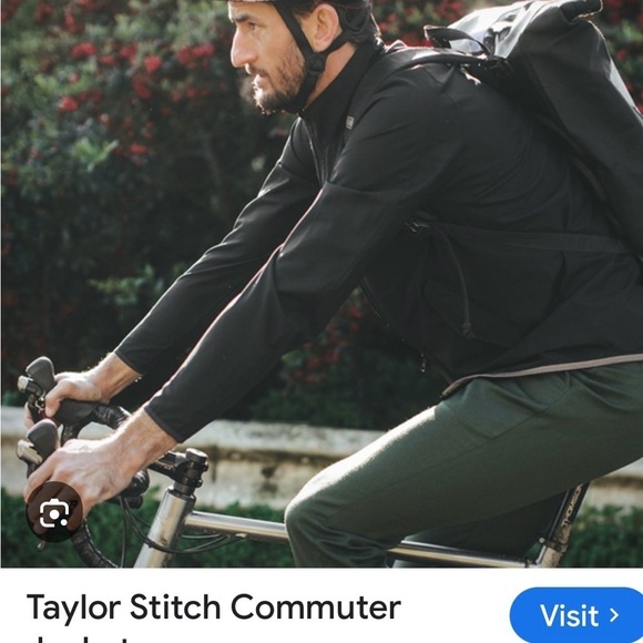 Taylor Stitch Men's Black Commuter Jacket 40 - Picture 7 of 9